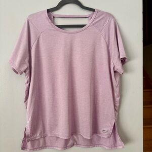Athletic Works Lavender Short Sleeve Tee
